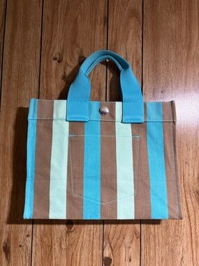 GAP Striped Canvas Tote
